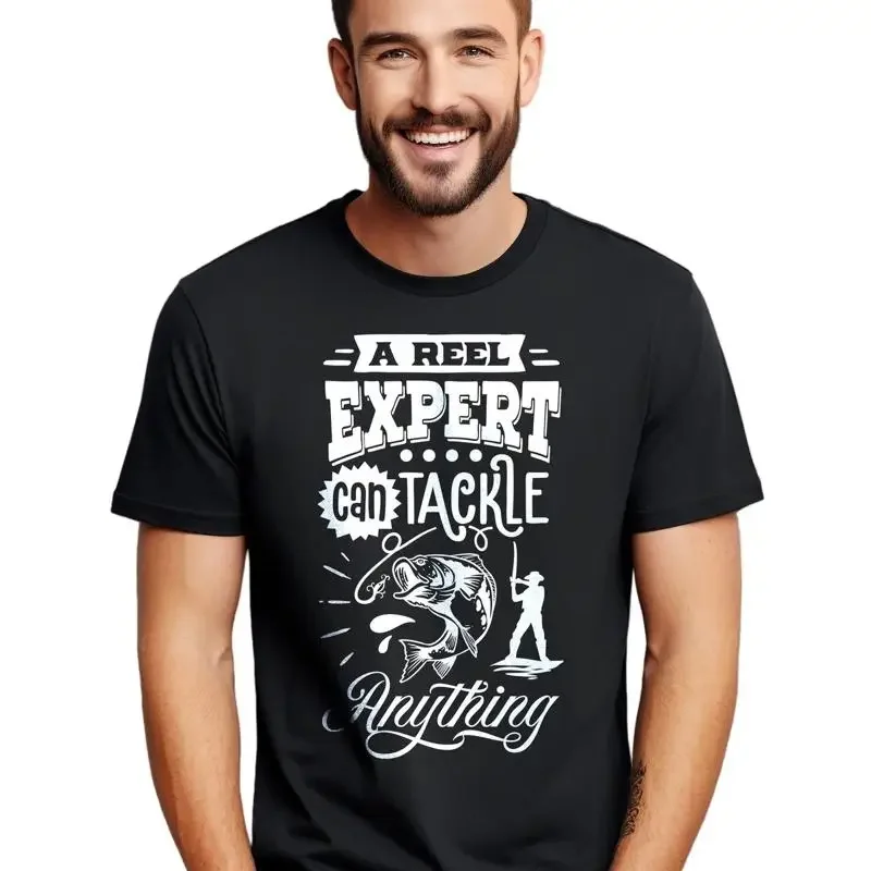 A Reel Expert t shirt Funny and Fishy Design R