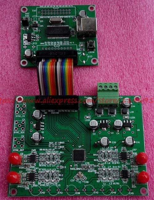 AD9958/AD9959  module generator software multi-channel DDS module V2