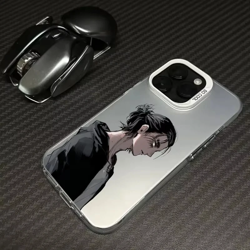 Ackerman anime coque caso de telefone para samsung galaxy s25 ultra s24 s23 s22 s21 plus s20 fe a55 a54 a35 a15 capa traseira à prova de choque