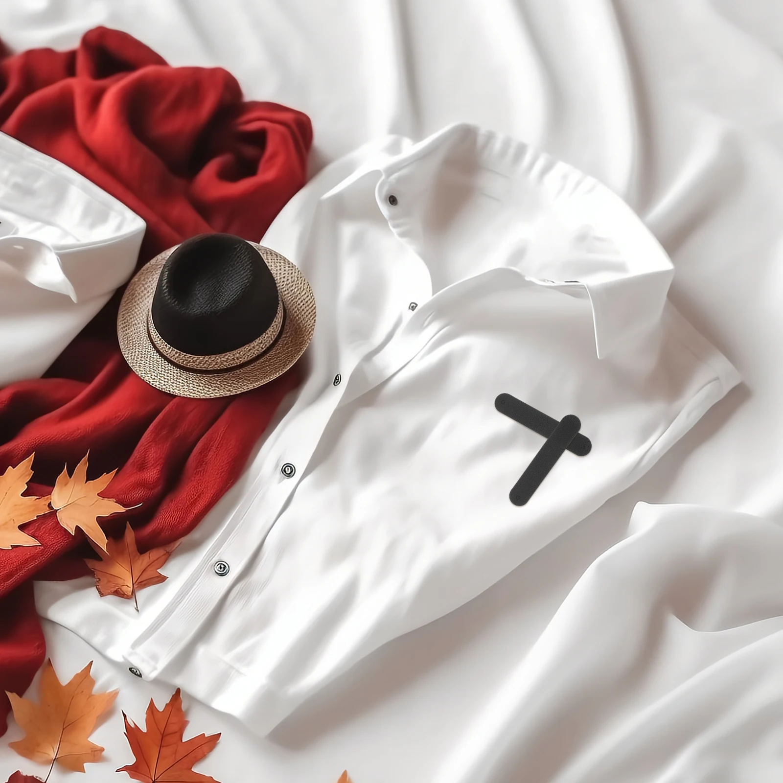 

12pcs Embossed Labels Crochet Handmade Sewing Tags Black Clothes Decorative Durable PU Material DIY Jeans Bag Shoe Hat