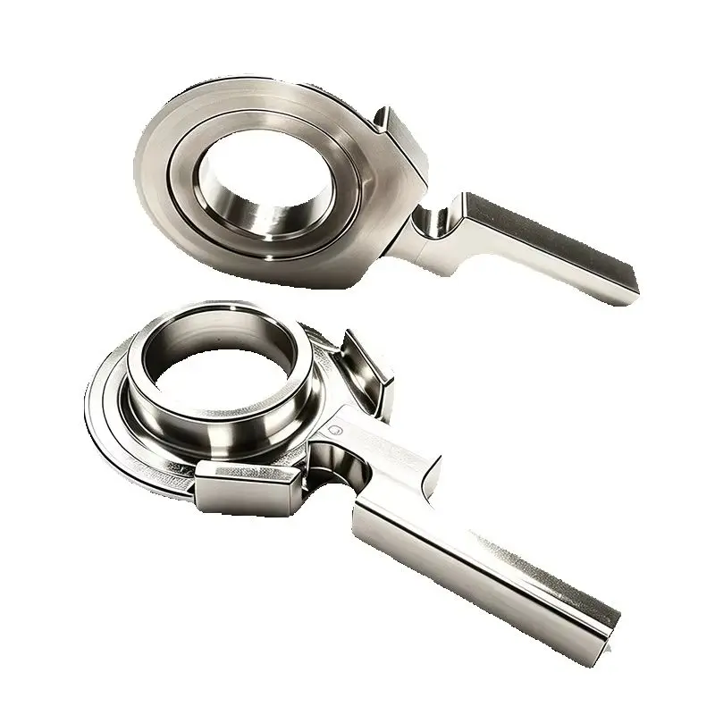 Standard Stainless Steel Flange Lever Spare Parts CNC Machined