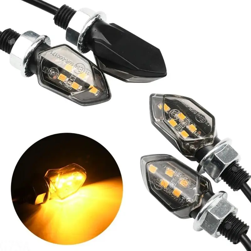 G7NA Motorcycle LED Turn Light ABS Housing Weather Resistant Long Lasting Bulbs