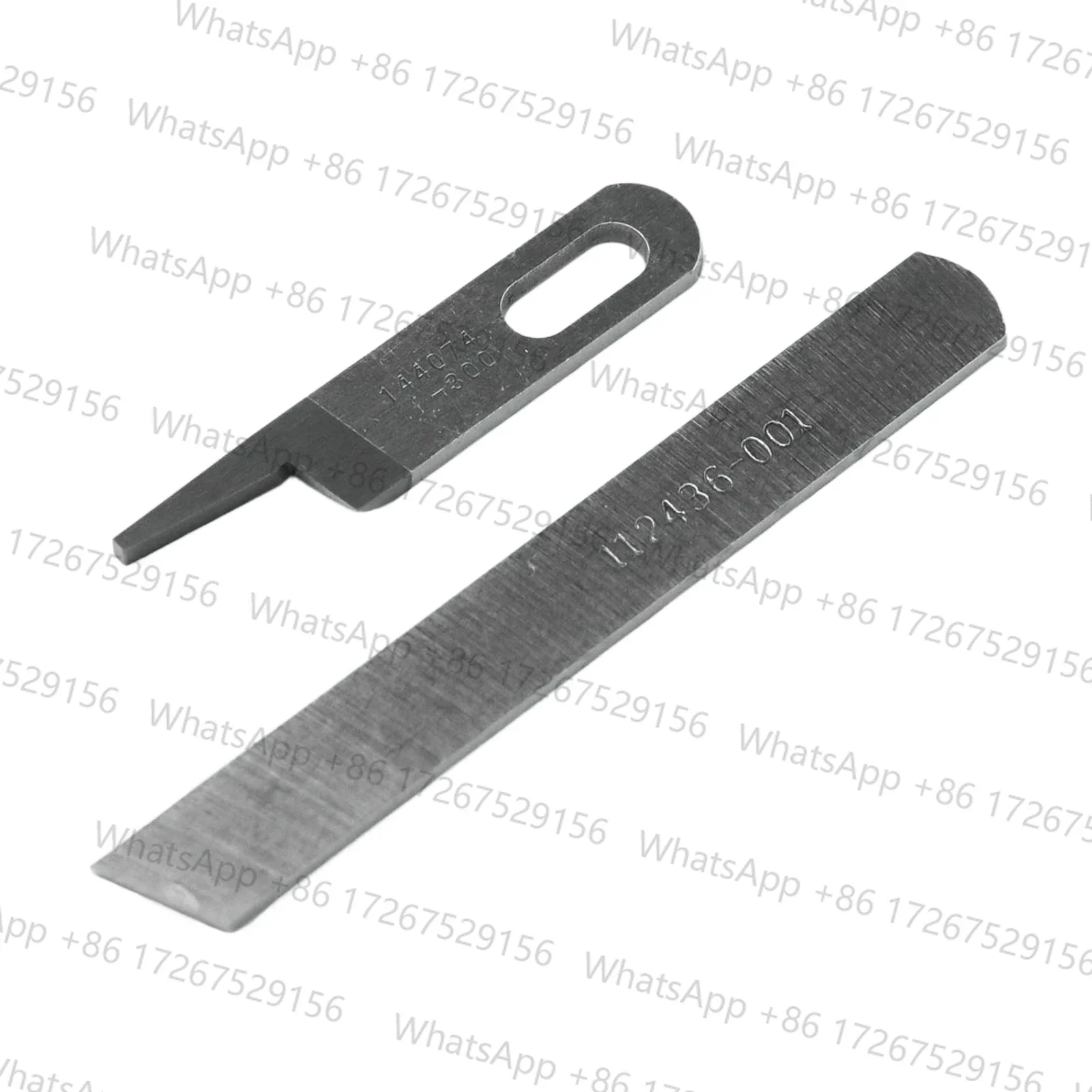 144074-300 + 112436-001 Upper and Lower Knife Kit For Brother EF4-B531, B561, B571, MA4-B581 Overlock Sewing Machine (10 Sets)