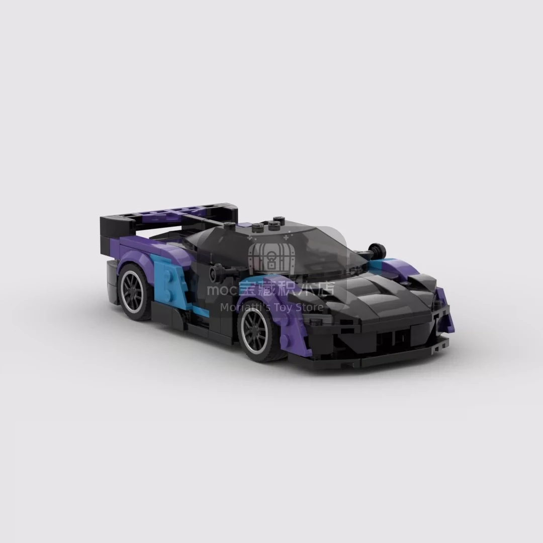 

MOC Sabre 389pcs racing sports car Vehicle Racer Building Blocks Brick Creative Garage Toys for Boys