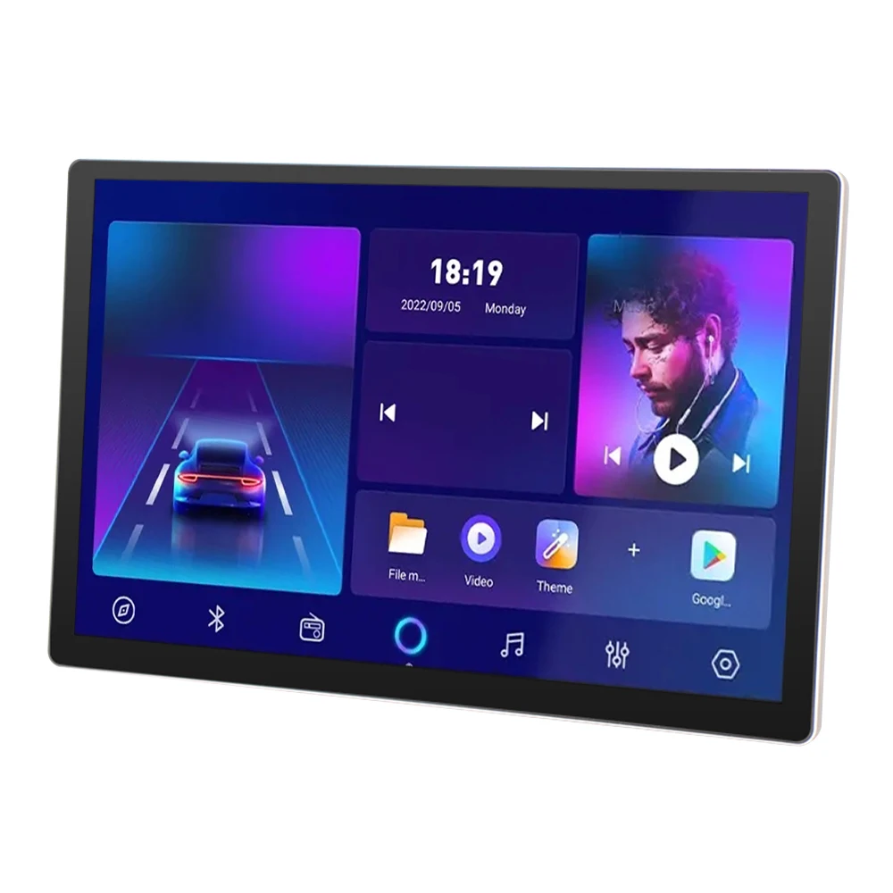 hot sale：Universal 13.3 Inch Double Din Autoradio IPS Screen Navigation Gps Multimedia Car Radio Audio Stereo Android Car Player