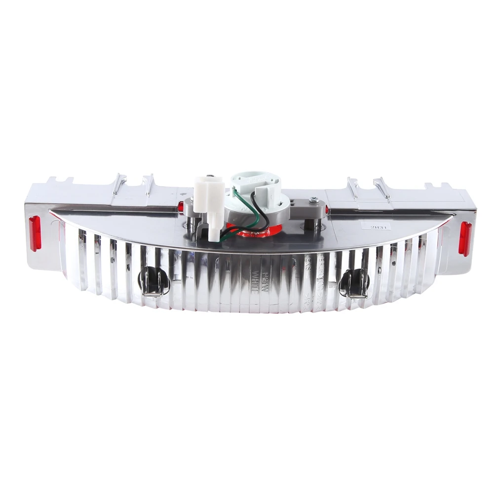 #450G Car Halogen High Mounted Stop Lamp Assy with Bulb for Hyundai Elantra (Red & Transparent)