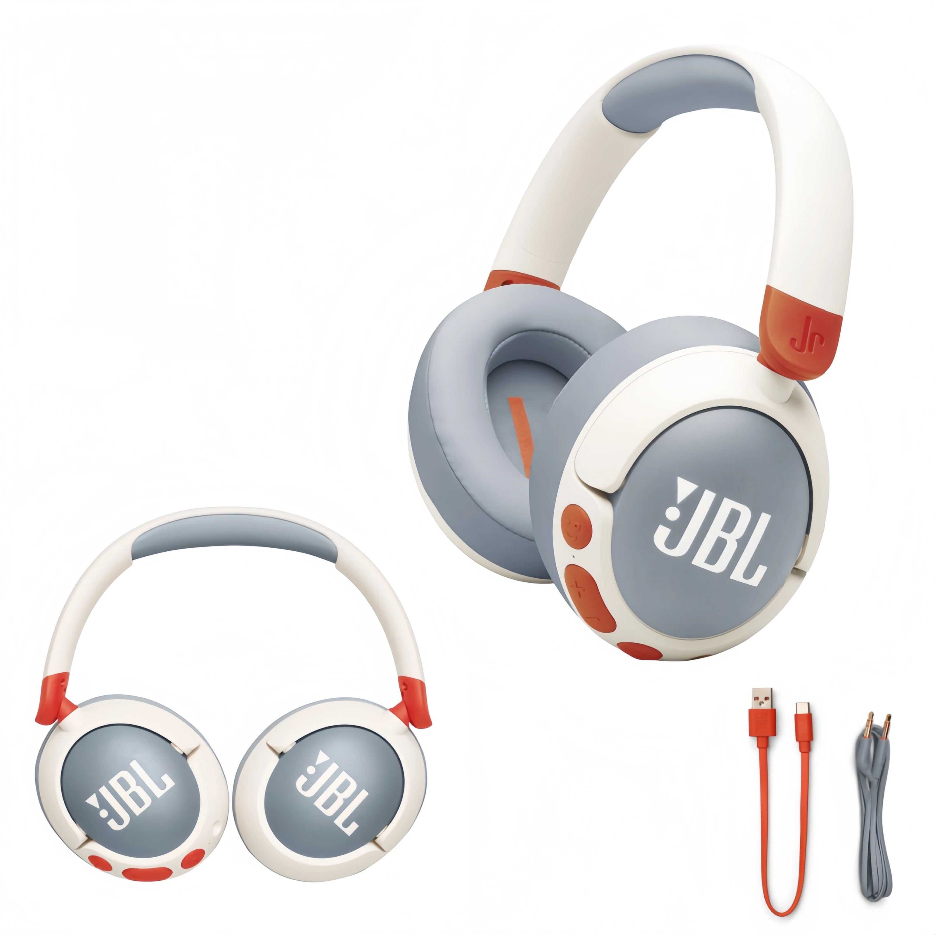 JBL Junior 470NC Children's Wireless In-Ear Noise-Canceling Headphones, with extended battery life, quick charging, and wireless view 3