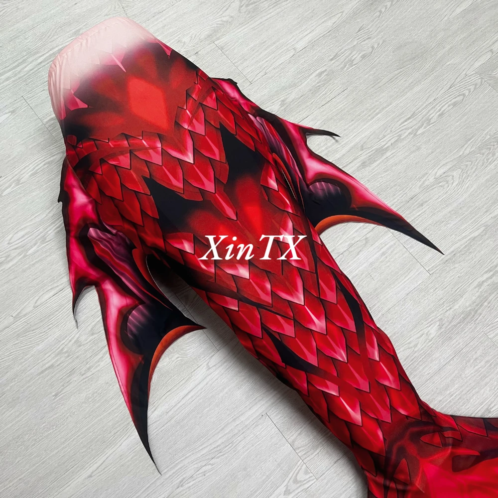 Original Adult Mermaid Tail Big Fish Tail Woman Bikini Sequins Dress Up Mermaid Ears Oceanarium Training Performance Role Play