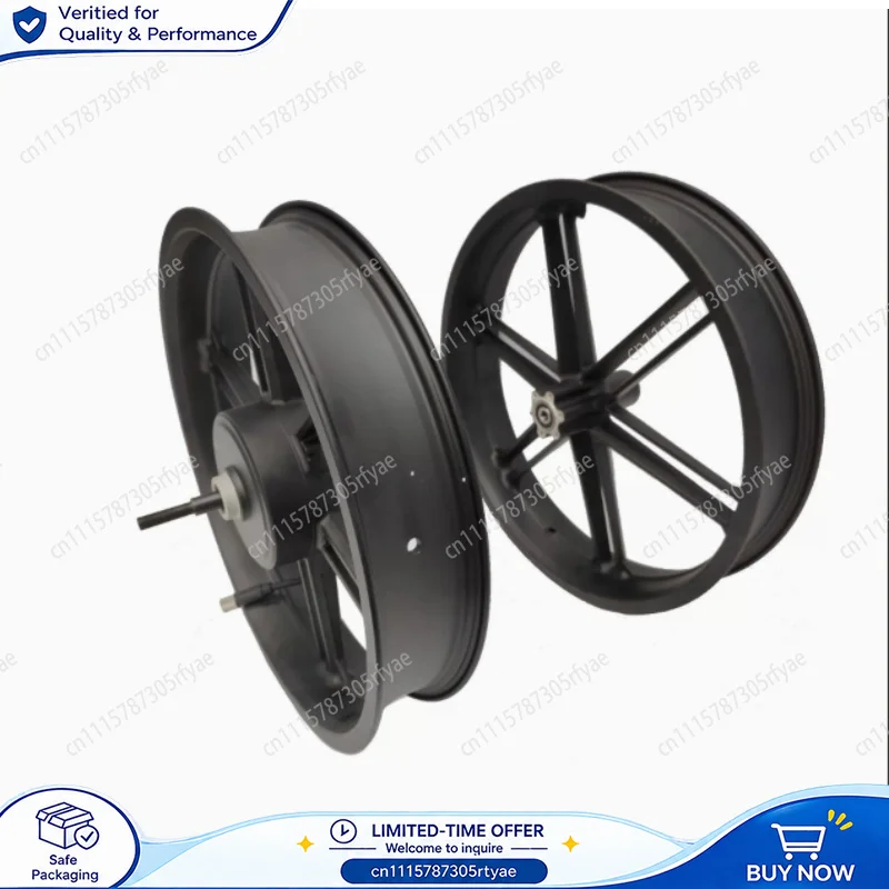 20 Inch Magnesium Alloy Integrated Wheel Hub Motor for Snow Electric Vehicle Scooter High Performance Electric Wheel Motor