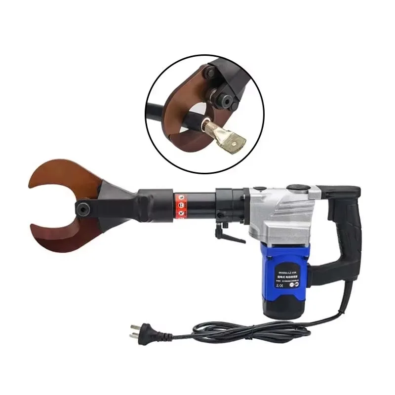 Handheld Electric Hydraulic Cable Cutter Stainless Steel Cable Cutting Machine Multi-functional Pipe Steel Strand Wire Cutter