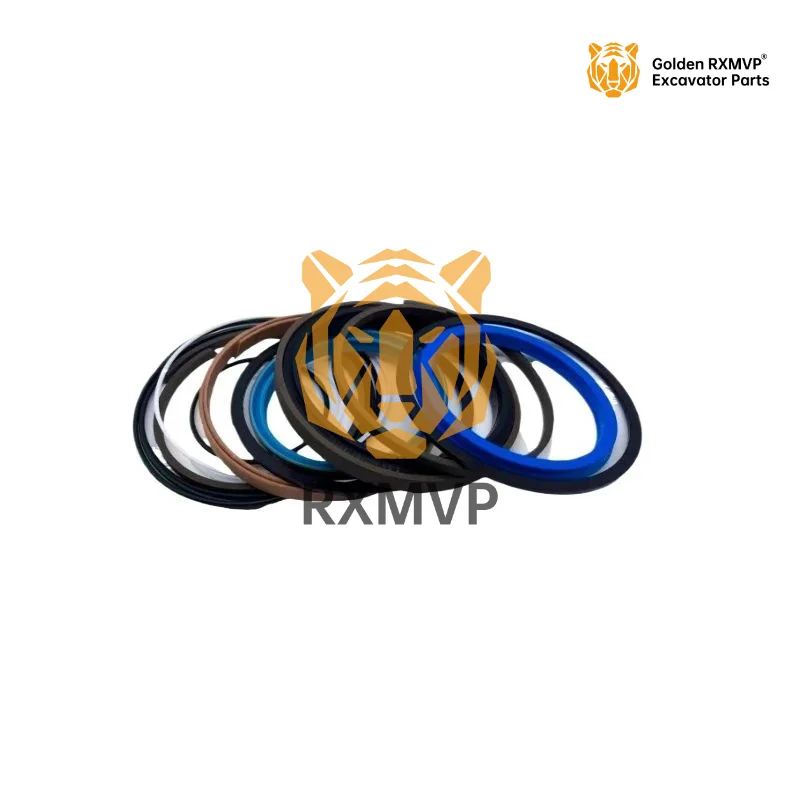 For Kobelco SK60 75 120 200 250 260Big arm mid arm bucket arm Oil Cylinder Oil Seal Repair Kit excavator accessories