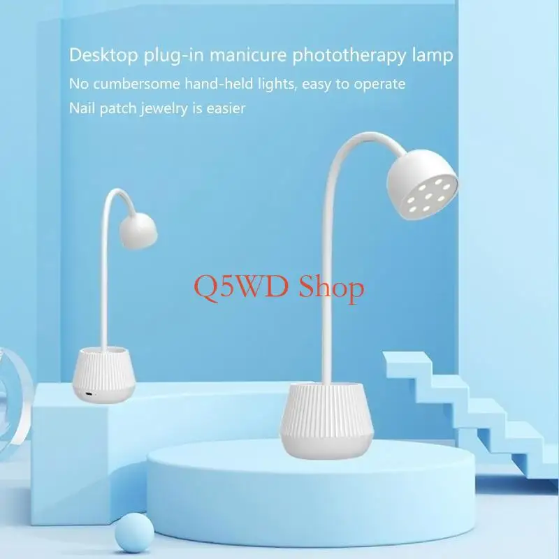 

Q5WD Светодиодные ультрафиолетовые светильники настольные лампы мини -ультрафиолетовое отверстие для отверждения.