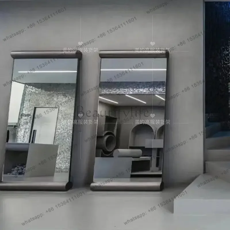 LD Big Moving Mirror Modern Living Room Full Body Standing Funky Luxury Long   Mirror Bedroom Espelhos Home Products