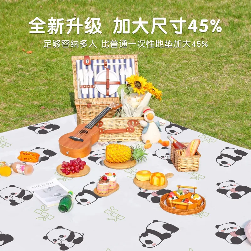 

Kewanhong Disposable Picnic Blanket Thickened Waterproof Moisture Proof Portable Sand Proof For Outdoor Camping Beach Outing