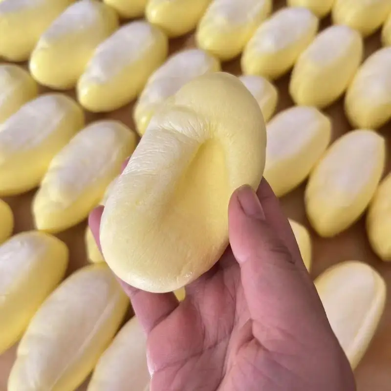 [DO]Hot Sale Soft Wet Durian Cream Bread Squeeze Release Tool Slow Rebound Hand Relax Gift DIY Decompression Squeeze [DO]