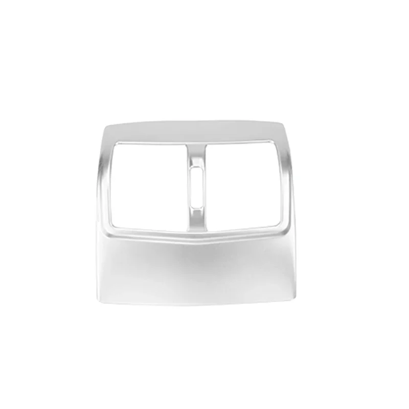 Stainless Steel Rear Air Conditioning Outlet Frame Decoration Cover Trim For Mercedes Benz E Class W212 2012-2015 Car Styling