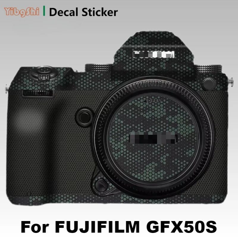 For FUJIFILM GFX50S Camera Body Sticker Protective Skin Decal Vinyl Wrap Film Anti-Scratch Protector Coat