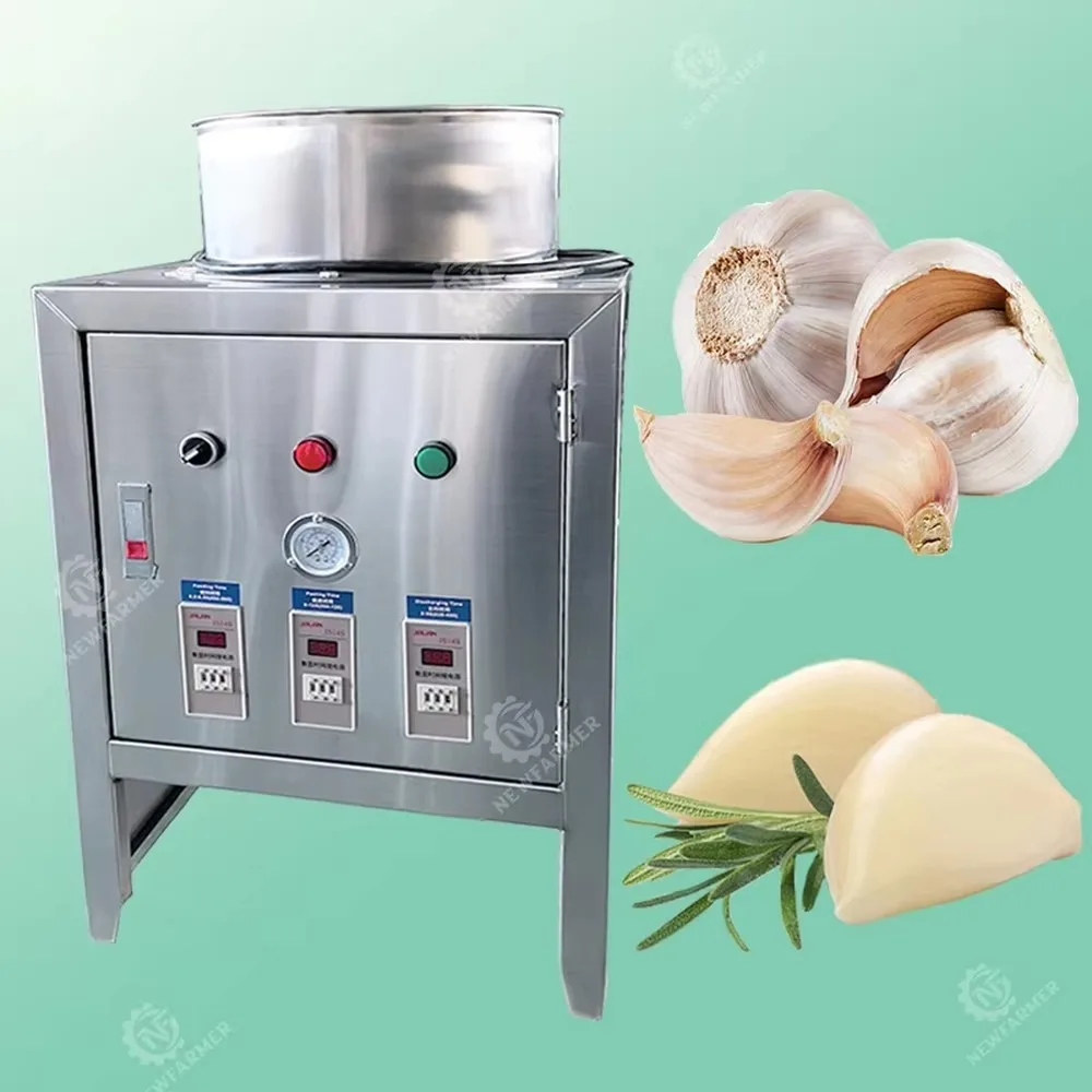 Automatic Garlic Peeler Machine Manual Handheld Silicone Tool Kitchen Gadget Easy Clean
