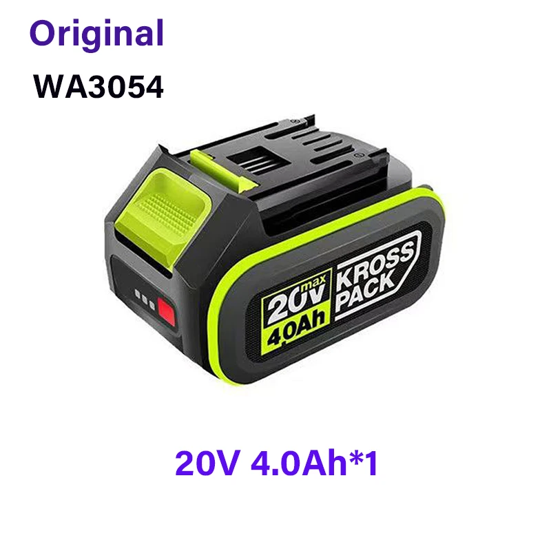 Originele 20V 2.0Ah/4.0Ah/5.0Ah Batterij voor WORX Serie Power, Toolswith LED Indicator, voor WU279.WU182.WU690.WU380S.WU231.WU533