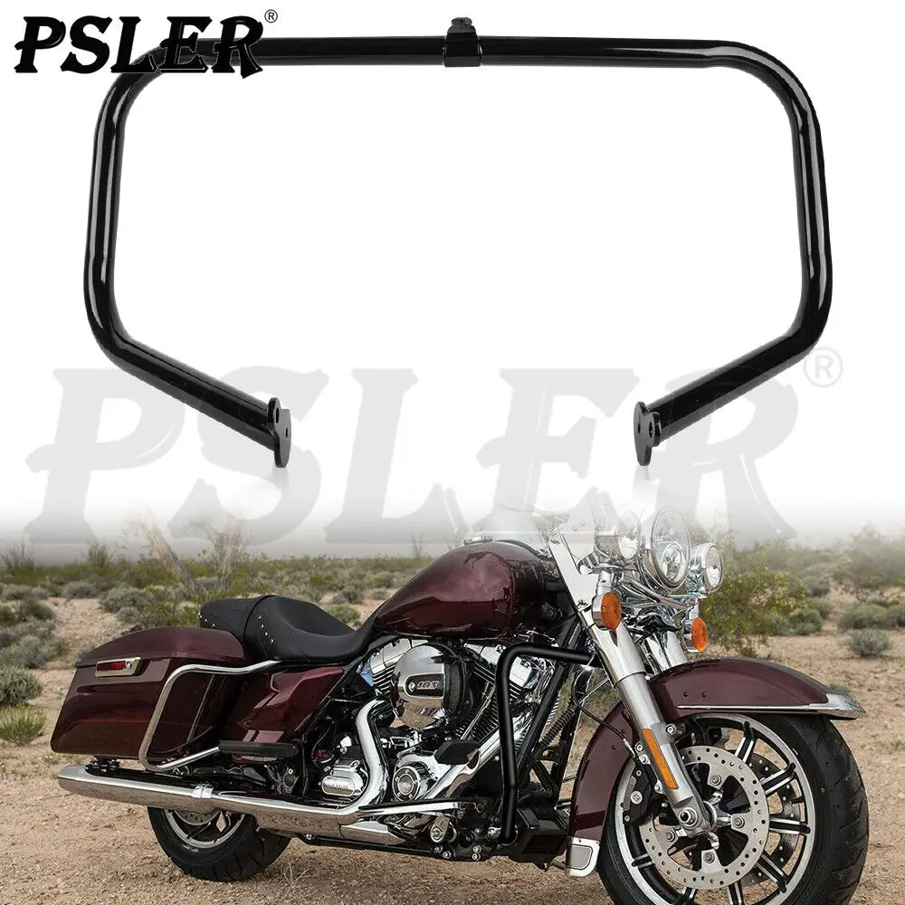 

Защита двигателя мотоцикла, противоударный стержень для Harley Touring Road King Street Electra Glide FLHT FLTR 1997-2008 2009-2022