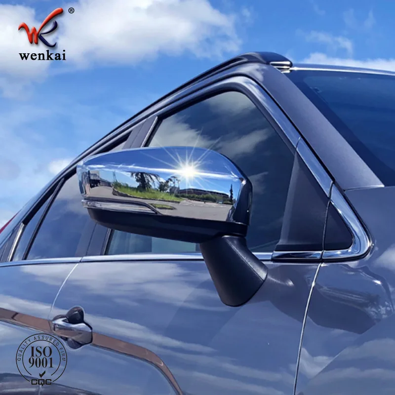 

For Mitsubishi Eclipse Cross 2017 2018 2019 2020 2021 2022 Chromed Side Door Rearview Mirror Cover Trims Car Accessories