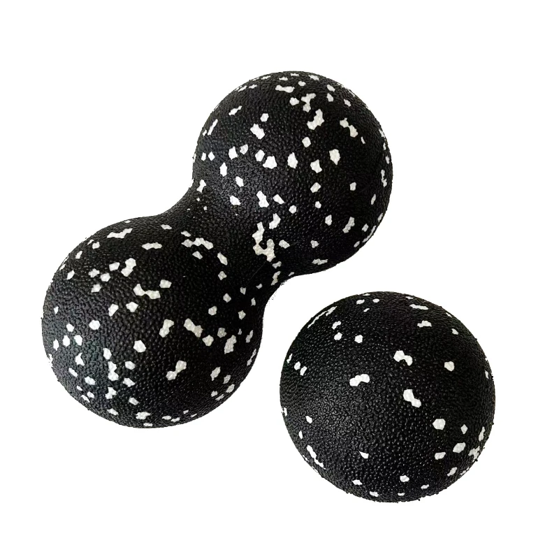 Bolas de cacahuete EPP para masaje corporal, Bola de Fascia de alta densidad, relajación muscular, Lacrosse, Fitness, Yoga, miofascia, alivia el dolor, 8cm