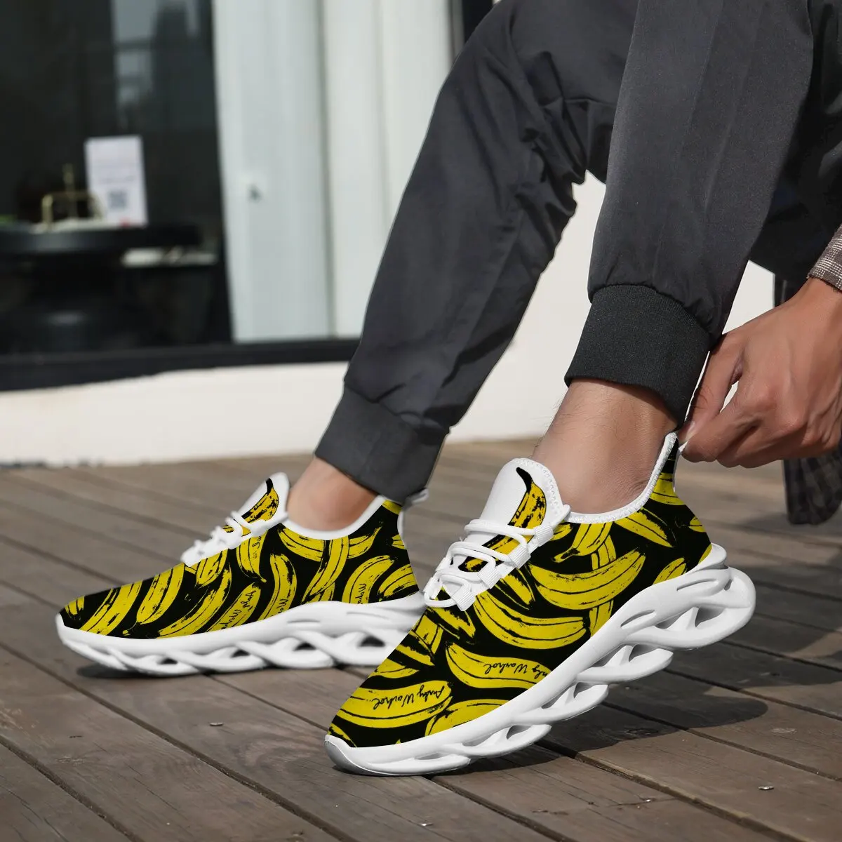 

Men's 2025 Halloween Edition Lightweight Anti-Slip Slip-On Comfortable Sports Shoes for Gym Training Walking Wear-Resistant