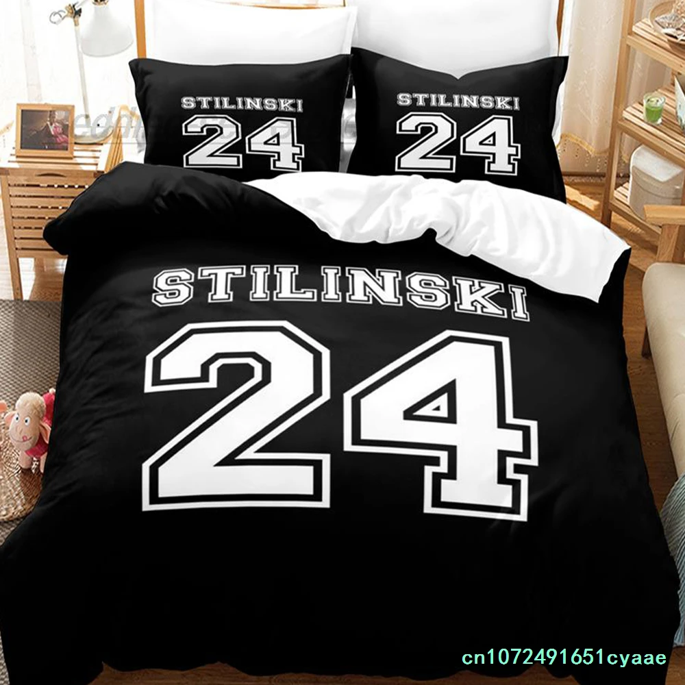 Teen Wolf Stilinski 24 Bedding Set Single Twin Full Queen King Size Bed Set Aldult Kid Bedroom Duvetcover Sets 3D Bed Sheet Set