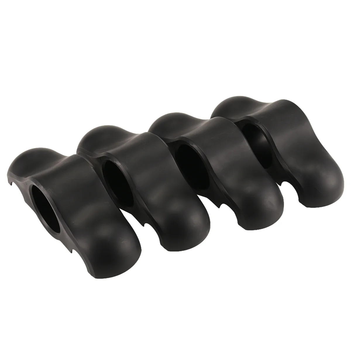 Almohadilla acolchada para pies para bicicleta de interior N18R, almohadillas para pies de tenis para suelo antifricción y reducción de ruido para 4 Uds (sin la pelota)