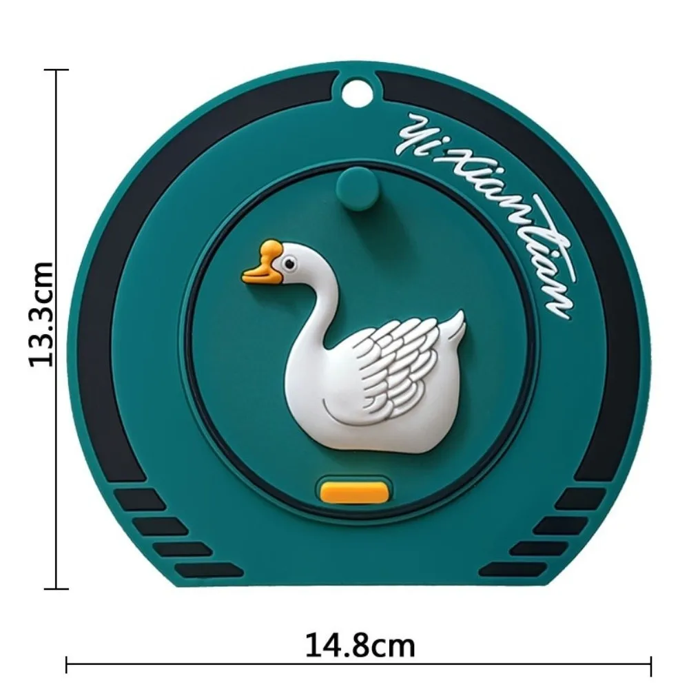 Insect-proof Sewer Floor Drain Cover Anti-Odor 2in1 Sink Drain Plug Cartoon Reusable Deodorant Mat for Bathroom Hair Collection
