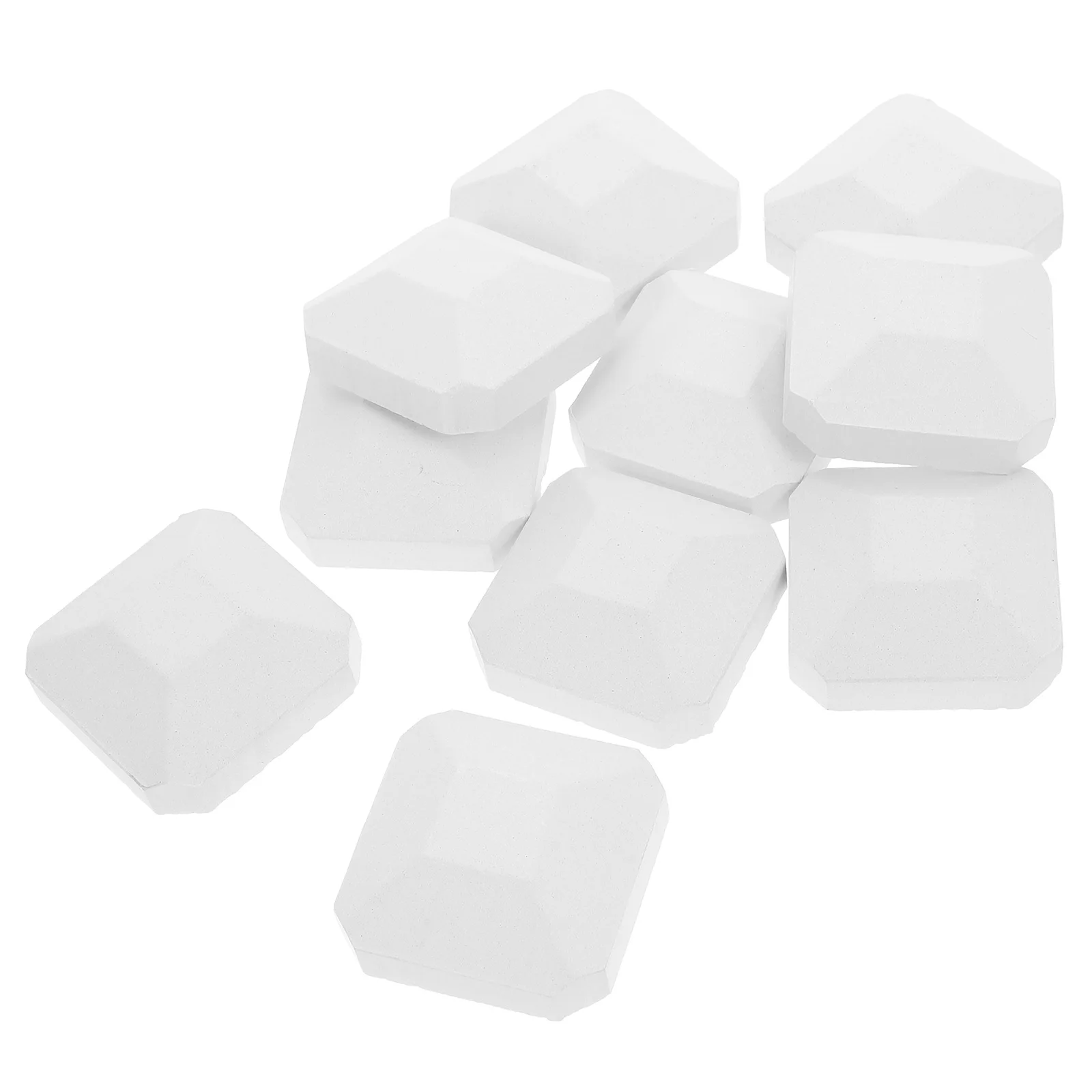 

10pcs Ceramic Briquettes Replacement for Gas Grills 2x2 Inches Heat Resistant Cordierite BBQ Parts Cooking Efficiency Reduction