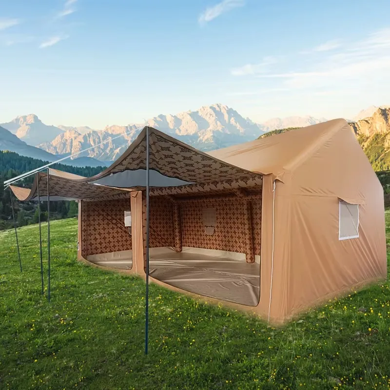 Middle East Printing Pattern Inflatable Tent Air Tents Inflatable Camping Tent
