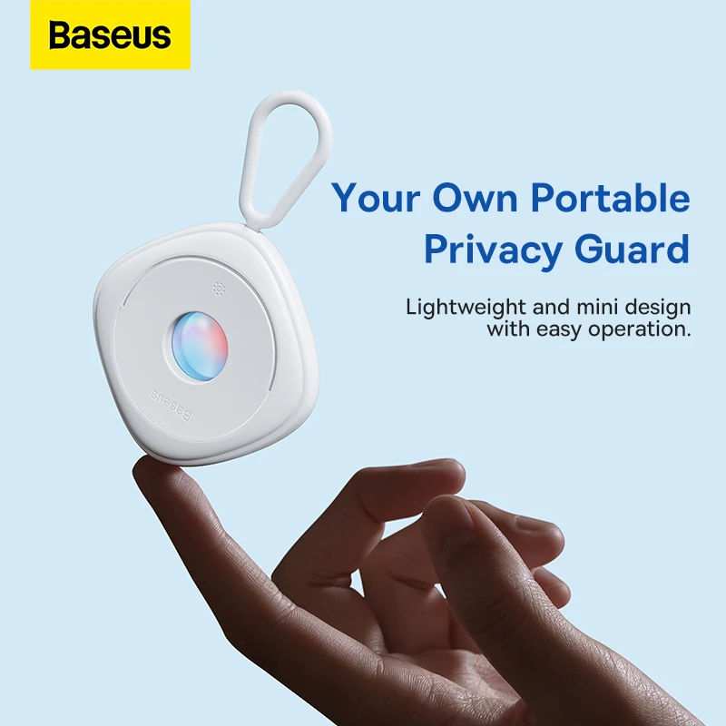 Baseus Camera Detector for Hidden Camera Portable Pinhole Lens Detect Gadget Anti-Peeping Security Candid Camera Detector