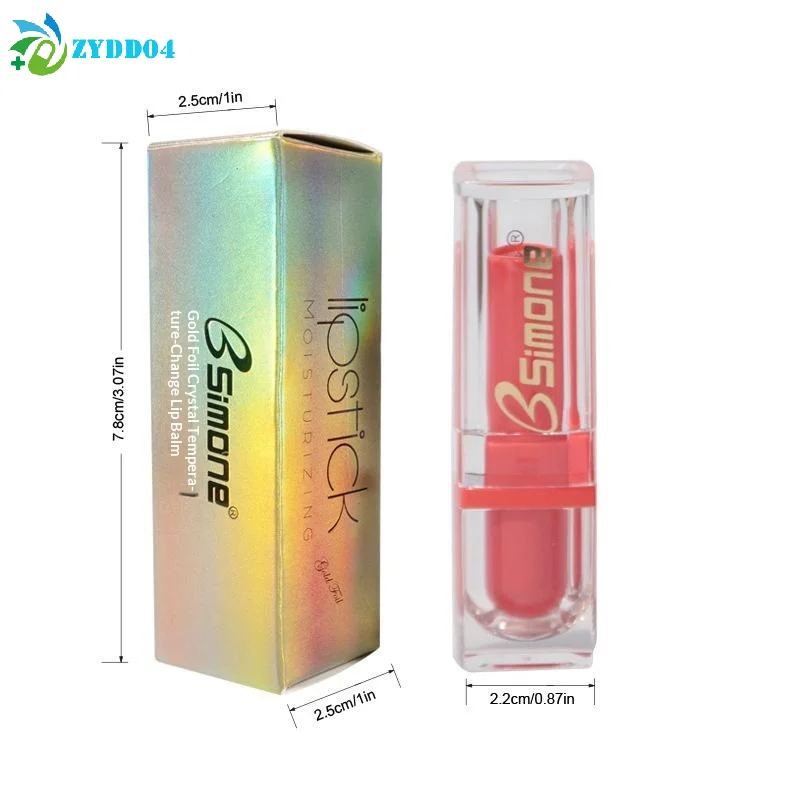 ● ลิปสติกกลิตเตอร์ BSIMONE ลิปบาล์มเปลี่ยนสี ใส ชุ่มชื้น คริสตัลเจลลี่ ประกายมุก ลิปกลอสเพิ่มความอวบอิ่ม