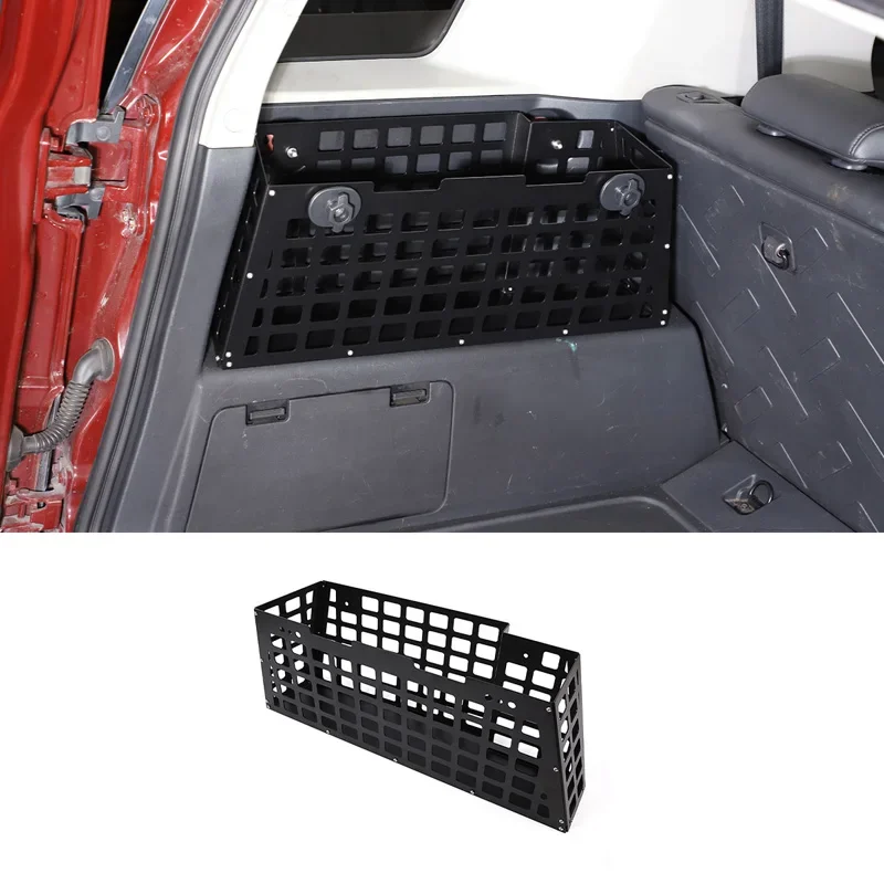 

For 2007-2021 Toyota FJ Cruiser aluminum alloy car trunk left storage frame storage basket interior decoration accessories