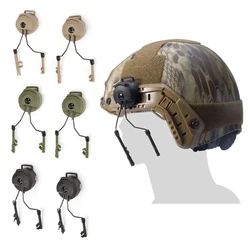 BOOIU Tactical Helmet Headset Bracket Fast Ops Core Helmet ARC Rail Adapter Mount Comtac II Military Noise Cancelling Headset