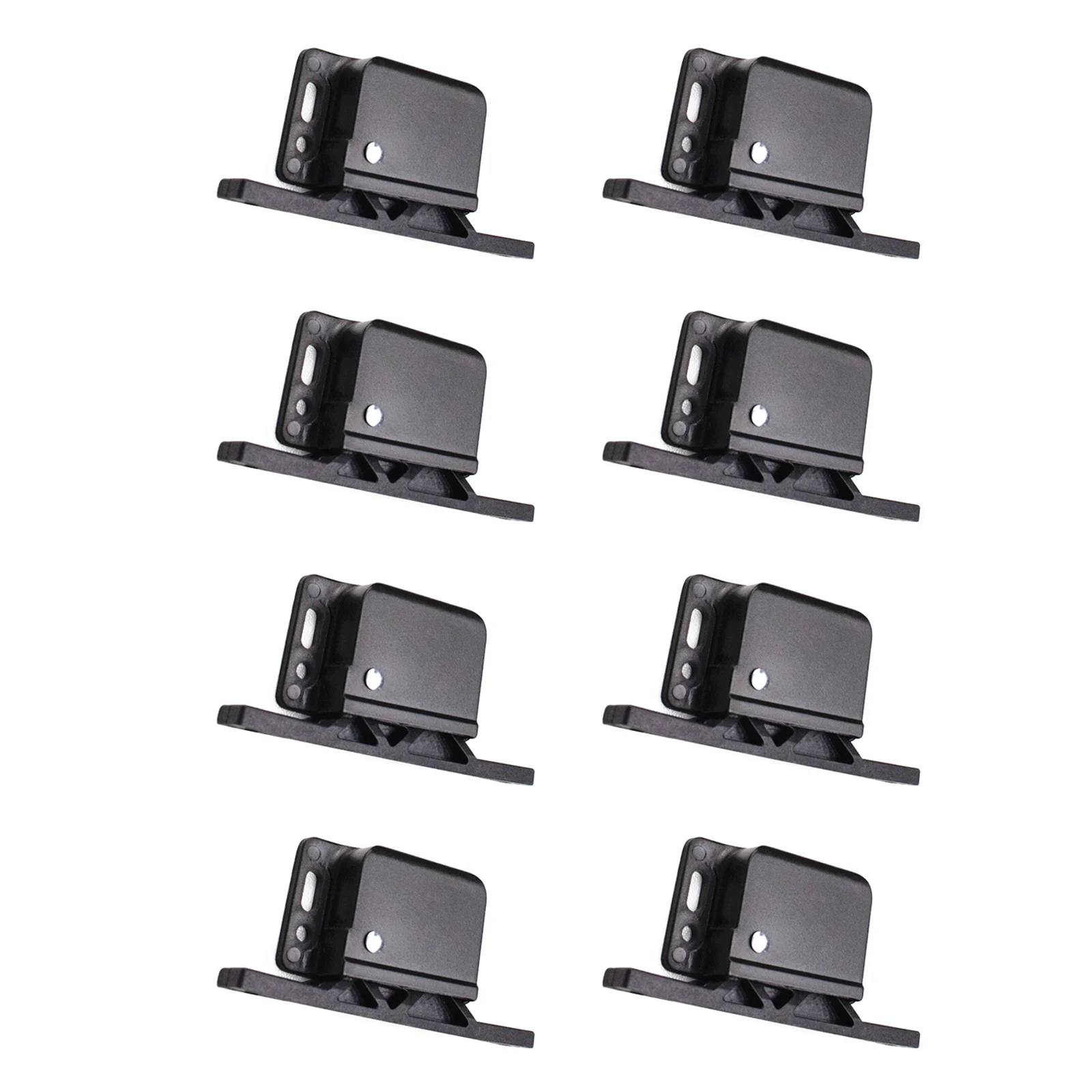 8Pcs Cabinet Door Latch/RV Drawer Latches 8lbs Pull Force Latch Holder For Home RV Trailer Accessory Plastic Strong Push Latches