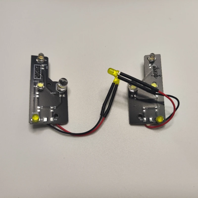 LED PCB Headlights Rear Taillights for 1/14 RC Truck Tipper Iveco