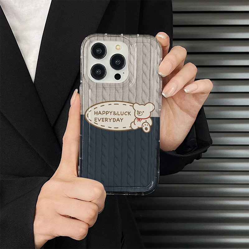 Casing bantalan pencegahan jatuh J4419 untuk Huawei Nova 5 6 7 8 9 10 Pro SE Honor 50 Pro V40 Lite Play5 casing penutup TPU lunak DIY