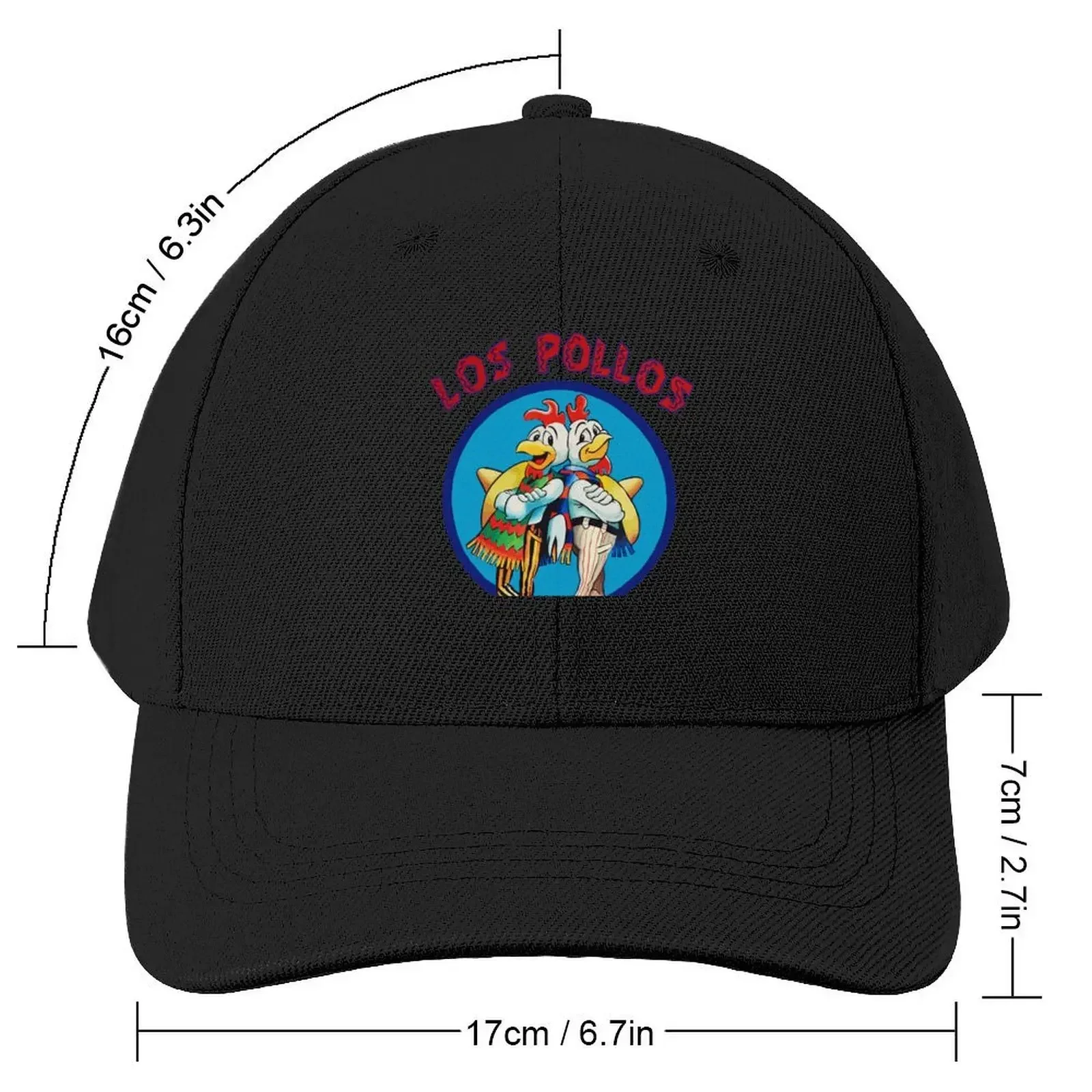 Los- Pollos- Hermanos- Essential Baseball Cap summer hat Gentleman Hat black Women Men's