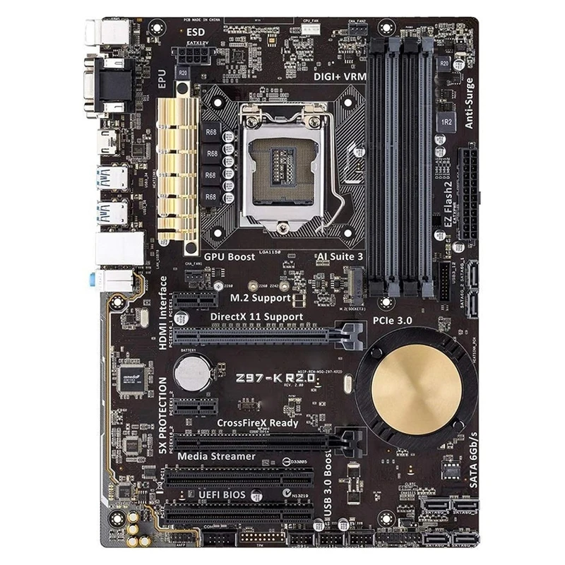 Asus Z97-K R2.0 اللوحة الأم Z97 المقبس LGA 1150 i7 i5 i3 DDR3 32G SATA3 ATX