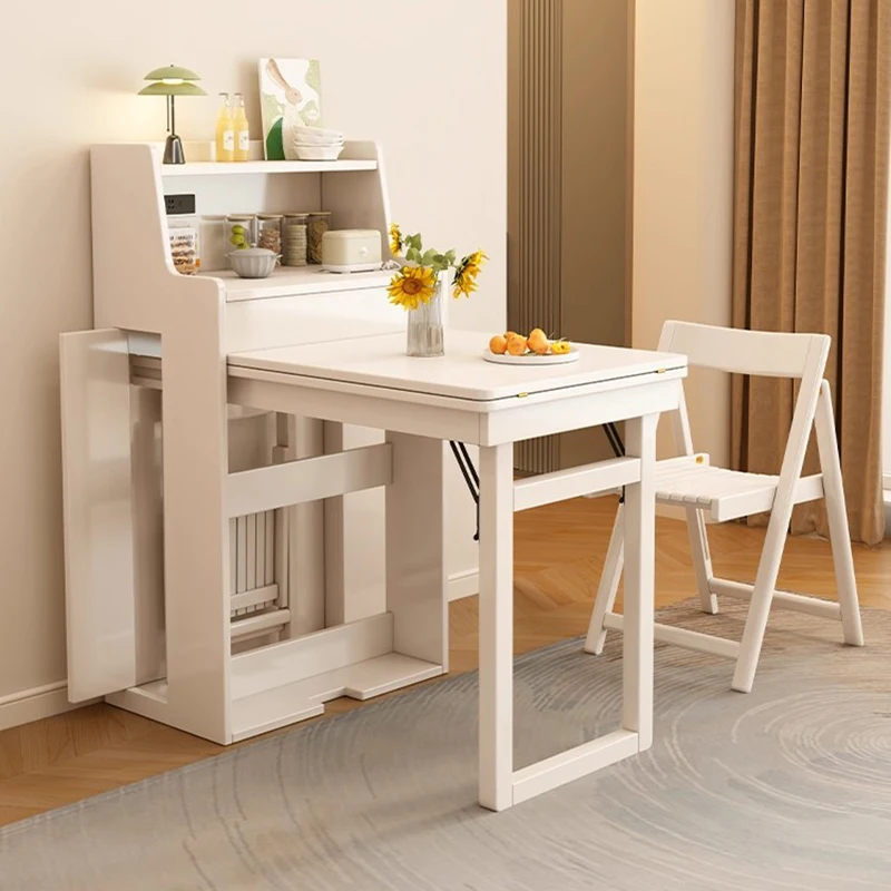 

Modern Extendable Dining Tables Rustic Multifunctional Design Italian Dining Tables Luxury Nordic Mesas Extensibles Furnitures