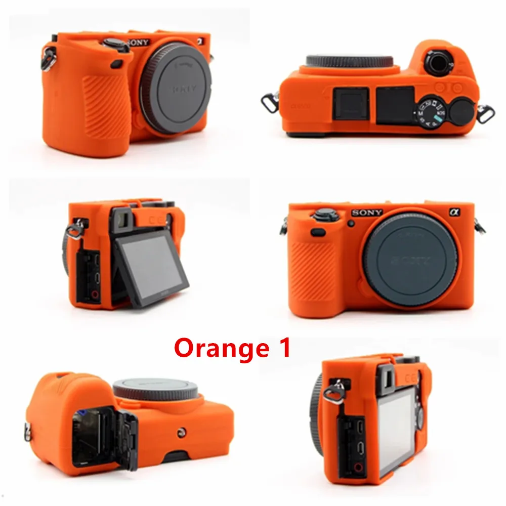Rubber Silicon Case Body Cover Protector Skin for Sony A6500 ILCE6500 ILCE-6500 Camera