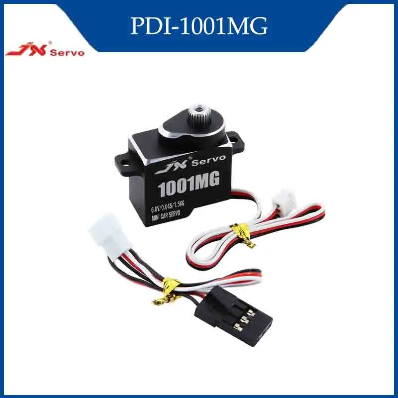 

JX PDI-1001MG микро сервопривод 1,5 кг цифровой сервопривод с металлической шестерней бессердечный двигатель 6,0 В для автомобилей вертолет гусеничный радиоуправляемые детали
