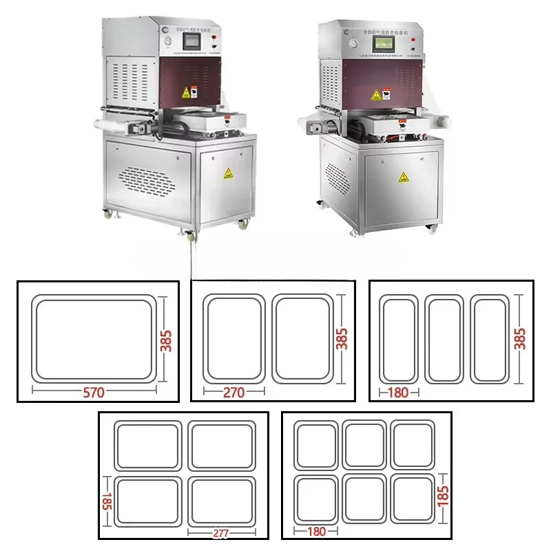 Custom made Modified Atmosphere Packaging Machine for Tray Sealer Food