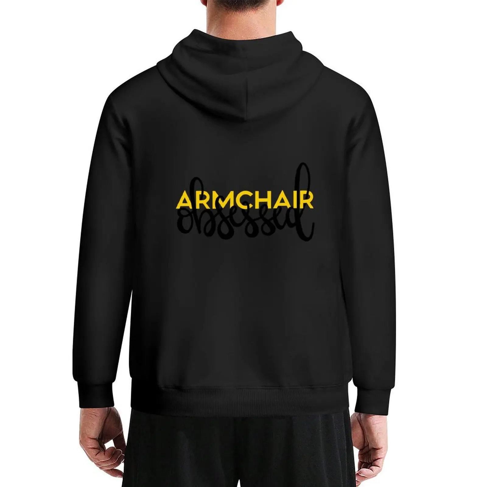 

Armchair Obsessed Hoodie graphic t shirts men men's winter sweater japanese style autumn new products mens hoodie