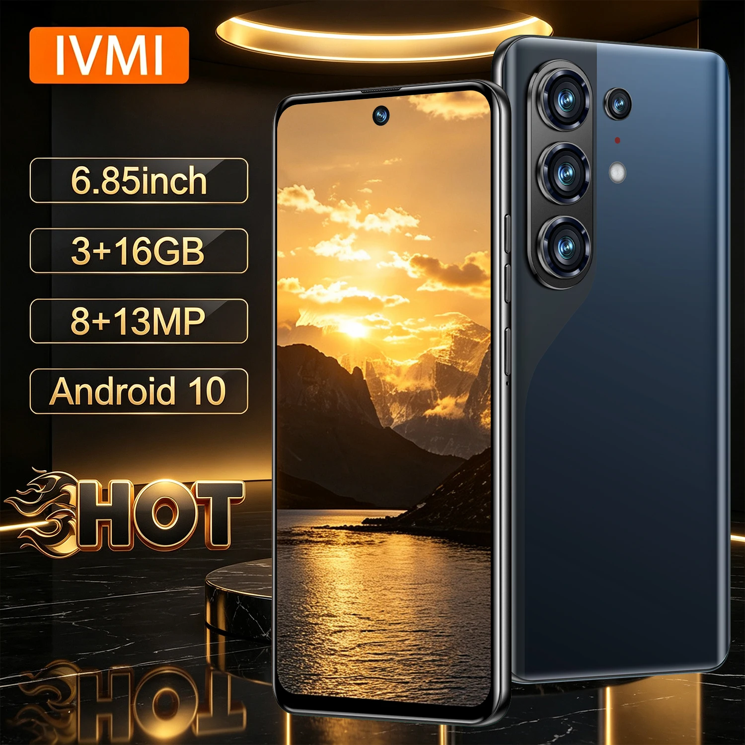 IVMI Smartphone X S26 Ultra 3GB RAM 16GB ROM 6.85