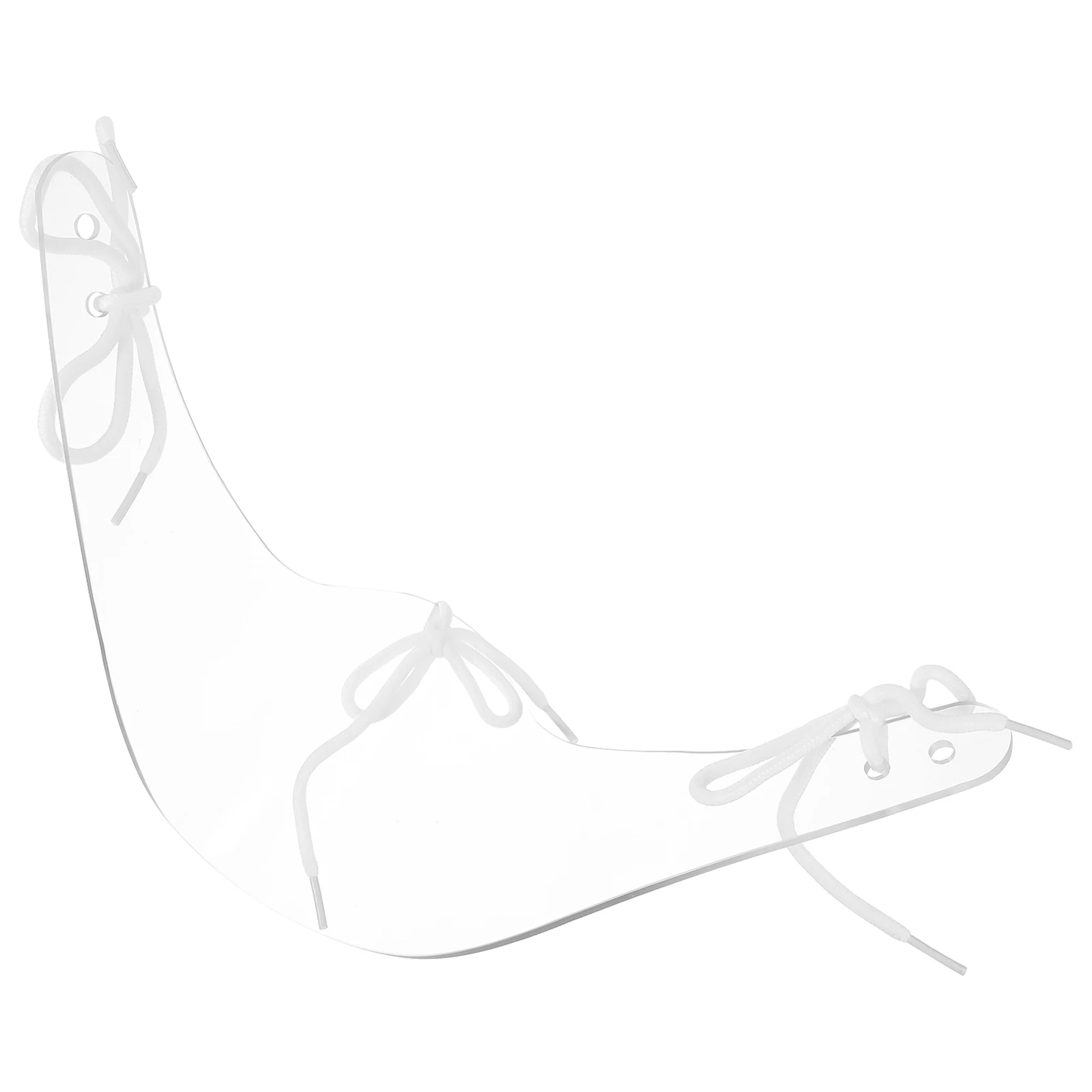 

Ice Hockey Goalie Neck Protector Guard Equipment Mask Supplies PC Material Semicircle Style Protect Neck Throat Safety