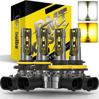 BMTxms 12000LM H11 H16JP HB3 HB4 LED Fog Lights For BMW Toyota KIA Honda Ford H8 9005 9006 H10 Daytime Running Driving Lamp Bulb