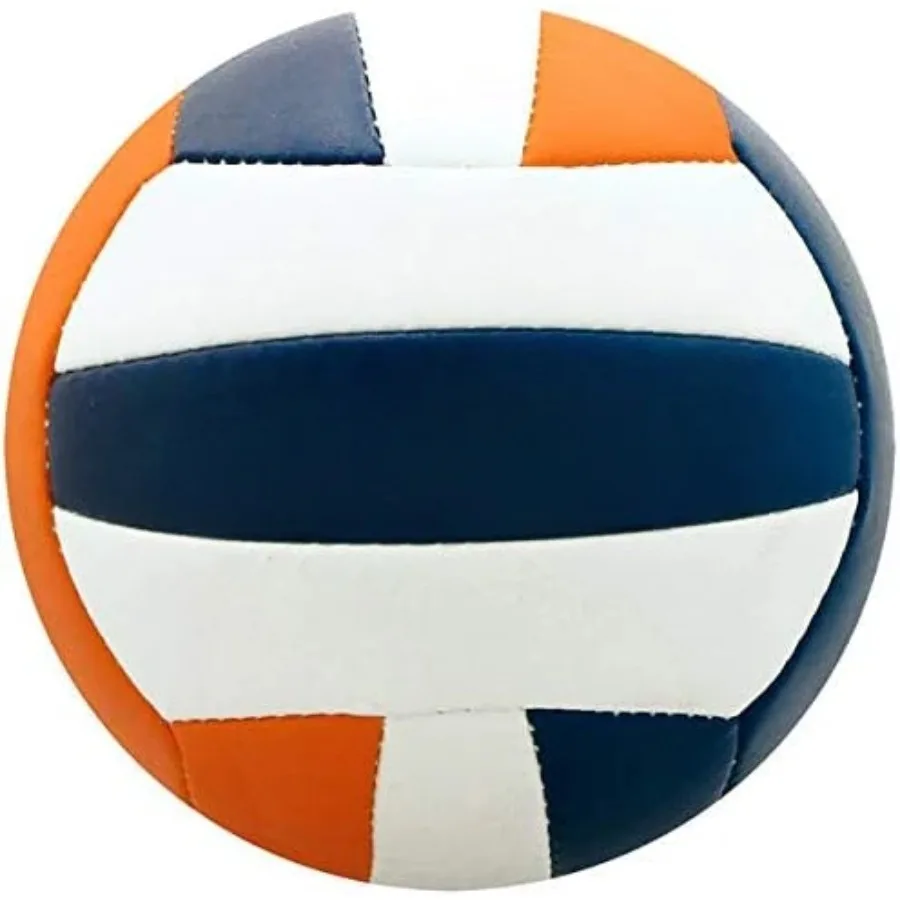 Mini Volleyball Set for Kids, Navy/Orange Beach Sports Toys